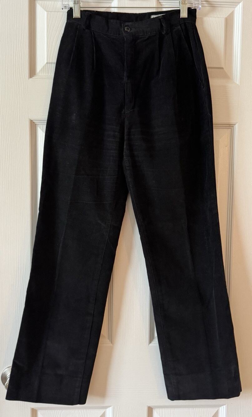Vintage Organically Grown by Arpeja Corduroy Women’s Black Pants Size 7